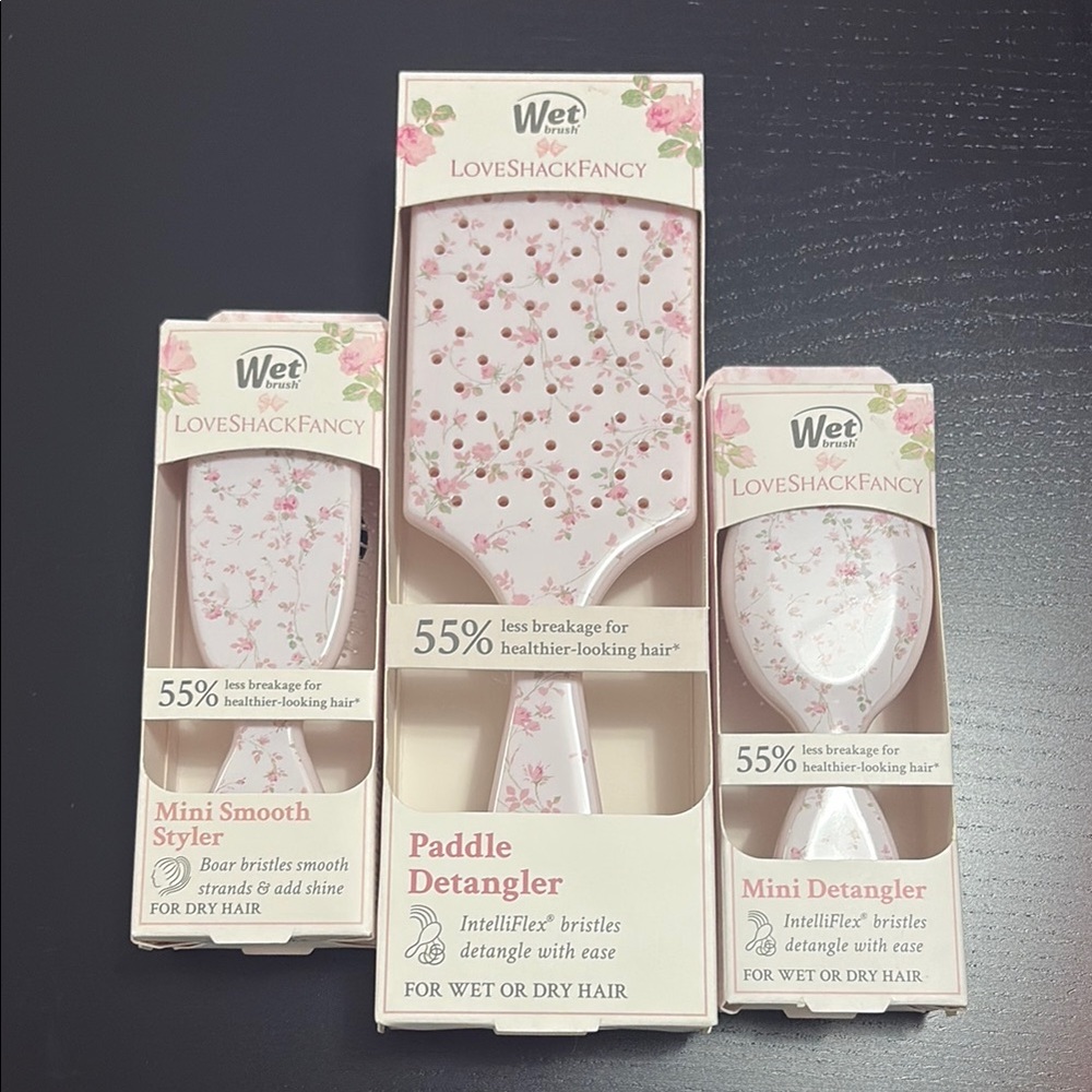 Wet Brush LoveShackFancy Hair Brush Set